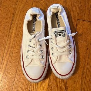 Converse white sneakers